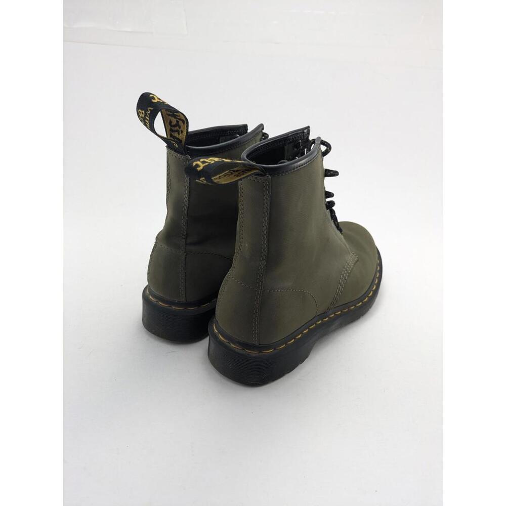 Unisex Dr. Martens Doc The Original Green Leather Boots 23923 Size 7.5M 8.5W - Picture 4 of 7